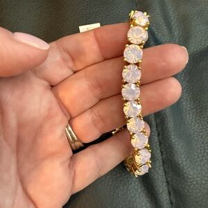 Park Lane Gold and Pink Stone Bracelet
